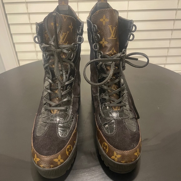 Louis Vuitton Laureate Platform Dessert Boot - Picture 1 of 2